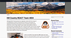Desktop Screenshot of hillcountryreact.org